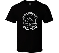 Camp Crystal Lake Swim Team Funny Jason Friday The 13th T Shirt 37971866