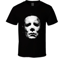 Michael Myers Halloween Mask Scary Movie T Shirt 37971869