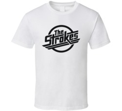 The Strokes Logo Rock Music Vintage Concert Merchandise Fan T Shirt 37971871