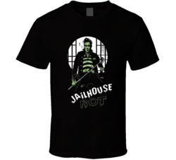 Jailhouse Rot Funny Elvis Jailhouse Rock Parody Halloween T Shirt 37971899