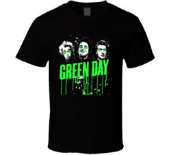 Green Day Rock Music Concert Graphic T Shirt 37971912