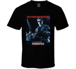 Schwarzenegger Terminator 2 Movie Graphic T Shirt 37979973