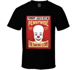 Pennywise The Dancing Clown It Steven King Movie Graphic T Shirt 37979982