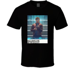 Guardians Of The Galaxy Star Lord Chris Pratt Movie Graphic T Shirt 37979988