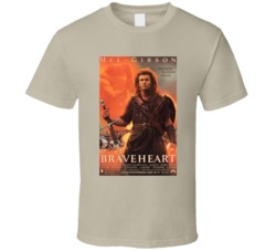 Mel Gibson Braveheart Movie Graphic T Shirt 37979991