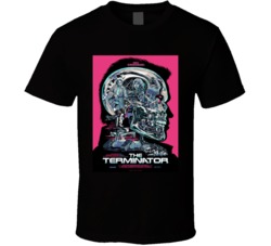 Arnold Schwarzenegger The Terminator Movie Graphic T Shirt 37980017