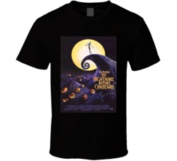 The Nightmare Before Christmas Movie Graphic T Shirt 37980034