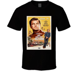 Once Upon A Time In Hollywood Dicaprio Pitt Movie Graphic T Shirt 37980042