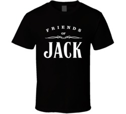 Friends Of Jack Funny Whiskey Jd Parody T Shirt 37987280