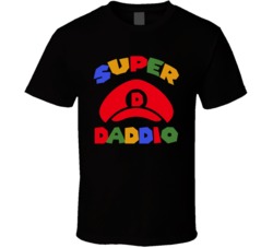Super Daddio Funny Fathers Day Gift Fan T Shirt 37994572