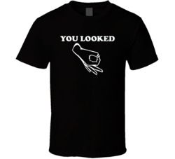 You Looked Funny Made You Look Symbol Funny T Shirt 37994575