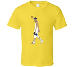 Steph Curry 3 Pointer Golden State Warriors Basketball Fan T Shirt 38000330