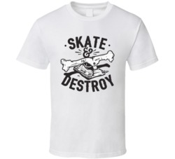 Skate And Destroy Skateboarding Apparel T Shirt 38000338