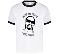 Higher And Higher I Won't Retire Snoop Dogg Funny Rapper T Shirt 38000339