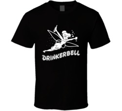 Drinkerbell Funny Tinkerbell Parody Drinking Disney T Shirt 38000341