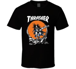 Thrasher Logo Cool Anime Skateboarding Fan T Shirt 38000357