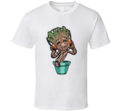 Baby Groot Guardians Of The Galaxy Funny Plant Parody T Shirt 38000364