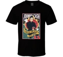 Johnny Cash The Man In Black 1932-2003 T Shirt 38000369