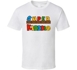 Super Kiddio Super Mario Parody Funny Childrens T Shirt 38015090