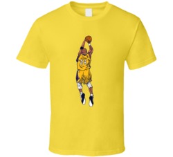 Kobe Bryant Basketball Shot Fan T Shirt 38022698