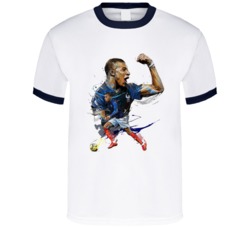 Kylian Mbappe French Soccer Psg Football Club T Shirt 38022719