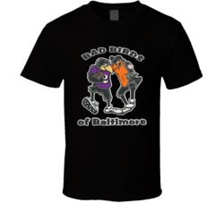 Bad Birds Of Baltimore Sports Orioles Ravens Sports Mashup T Shirt 38032698