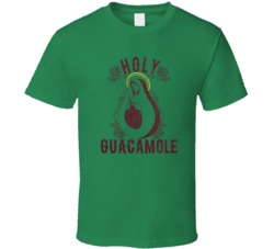 Holy Guacamole Funny Holy Mary Avocado Parody T Shirt 38032702