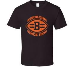 Rebuilding Since 1999 Cleveland Browns Funny Graphic T Shirt 38032704
