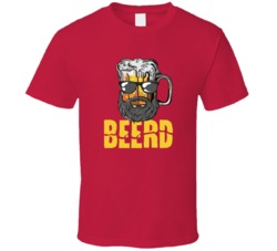 Beerd Funny Beer Growing Beard Gang T Shirt 38043383