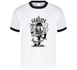 Gangsta Shit Monkey Funny Thug Life Fan T Shirt 38043385