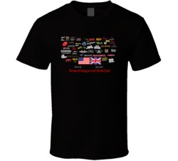 Classic Rock Music Band Logos Legends Usa British Music T Shirt 38043386
