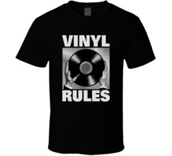 Vinyl Rules Music Fan T Shirt 38052615