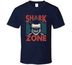 Shark Zone Shark Week Fish Lover Jaws Fan T Shirt 38065413