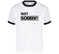 Not Sorry Board Game Logo Parody Funny Halloween T Shirt 38183376