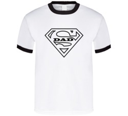 Superdad Funny Superman Parody Fathers Day Gift Fan T Shirt 38237054