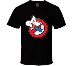 Ghost Busters Parody Logo Funny Halloween Fan T Shirt 38237063