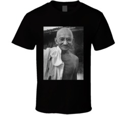 Mahatma Gandi India Peace Keeper Icon Hero Fan T Shirt 38237084