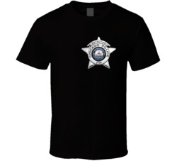 Detective Chicago Police Sheriffs Star Pendant T Shirt 38307370