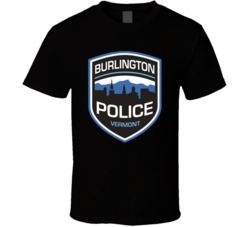 Burlington Vermont Police Department Logo T Shirt 38307372