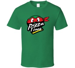 Pizza Time Ninja Turtles Pizza Hut Fan T Shirt 38307385
