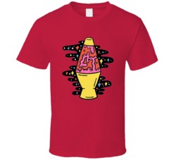Lava Lamps Art Cartoon Graphic T Shirt 38307389