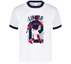 Francisco Lindor Cleveland Baseball Indians Merch Fan T Shirt 38307395