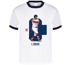 Francisco Lindor Cleveland Baseball Sports Graphic T Shirt 38307402