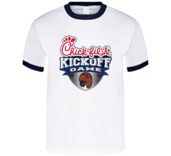 Chick Fil A Kickoff Game Logo College Football Fan T Shirt 38307406