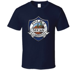 Police Mesa Arizona Logo T Shirt 38307415