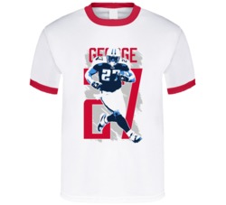 Eddie George Titans Football Sports Fan T Shirt 38307419