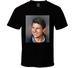 Tom Cruise Celebrity Art Graphic T Shirt 38307420