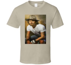 Johnny Depp Celebrity Art Graphic T Shirt 38307427