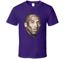 Kobe Bryant Face La Lakers Legend Sports Fan T Shirt 38307456