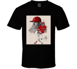 Mike Trout Los Angeles Angels Baseball Fan T Shirt 38307459